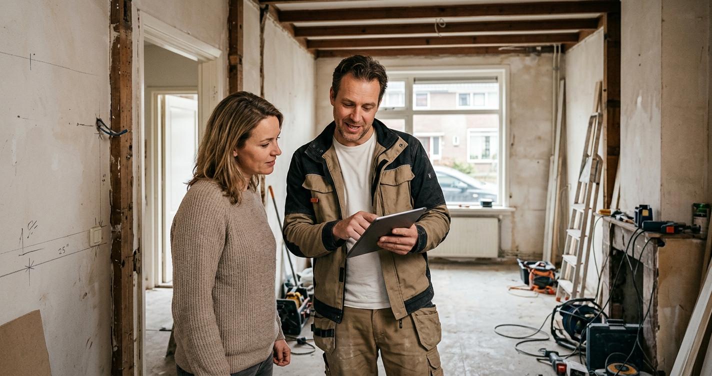 Aannemer voor totaalrenovatie in Reeuwijk en Gouda: gids voor een zorgeloos proces